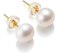Pendientes De Perlas Naturales De Agua Dulce, Pendiente De Plata De Ley 925 Auténtica, Perla Blanca Cultivada for Mujer, Joyería Al Por Mayor(2,5-5.5mm)
