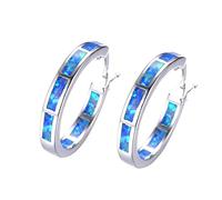 Pendientes de piedras preciosas sensibles para mujer, accesorios redondos, aros finos para mujer, talla única, Metal