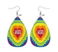 Pendientes De Piel Frase Sobre El Amor Que Triunfa Textura Ligera De Lujo Pendientes De Piel Para Vida Cotidiana Vacaciones