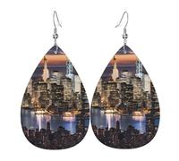 Pendientes De Piel (Hong Kong) Aretes De Lujo Para Mujer Para Adecuados Para Fiestas Decoración De Ropa