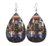 Pendientes De Piel Impreso En Hong Kong Decoración De Ropa Pendientes De Piel Para Decoración De Ropa Adecuados Para Fiestas