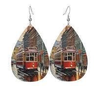 Pendientes De Piel San Francisco Textura De Lujo Ligera Aretes De Lujo Decoración De Ropa Para Decoración De Ropa Vida Cotidiana