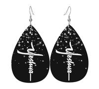 Pendientes De Piel Yeshua Jesús Cristianismo Decoración De Ropa Pendientes De Cuero En Forma De Lágrima Textura Ligera De Lujo Para Adecuados Para Fiestas Vida Cotidiana