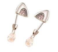 Pendientes de piercing para cartílago con forma de gota, ligeros, para uso diario, orejas de gato coloridas, accesorios de oreja de acero inoxidable, talla única, como se describe, como se describe