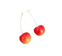 Pendientes de plata de ley 925 para mujer, pendientes colgantes de moda, joyas de prevención de alergias, accesorios de fiesta, One Size, Ágata