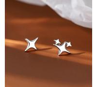 Pendientes de plata de ley 925 para mujer, pendientes colgantes de moda, joyería de prevención de alergias, accesorios de fiesta (plata 05), talla única, Ágata