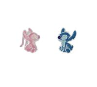 Pendientes de plata de ley 925 y ángel