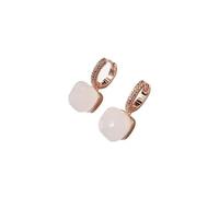 Pendientes de plata de ley for mujer, con incrustaciones de circonitas y topacio azul Londres, de alta gama.(8)