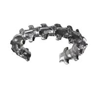 Pendientes de plata hipoalergénicos, unisex, diseño de hueso de oveja, hipoalergénicos, joyería para mujeres y hombres, minimalistas, para uso casual y formal, talla única, como se describe, como se