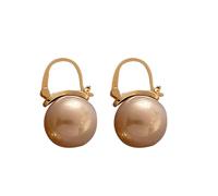 Pendientes de purpurina azul temperamento Yet Trendy High End Textura Earrings for Women Ohrringe Piercing Plata, talla única, Metal, Sin piedra preciosa