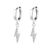Pendientes De Relámpago Con Diamantes Aretes De Calle Elegantes Para Mujeres Joyería De Moda En Color Blanco Regalo Perfecto Para Ocasiones Especiales