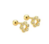 Pendientes de semental Tornillo de tornillo Cumpleaños dulces para mujeres