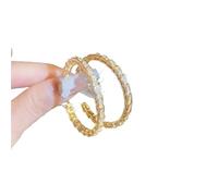 Pendientes de serpiente envolventes, joyería for orejas, aretes circulares, versátiles for mujer, Aretes Para Mujeres, Madres, Novias, Madres(001 gold)