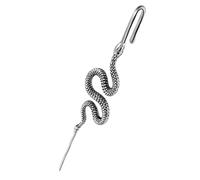 Pendientes de serpiente para mujer, aretes de moda para mujer, aretes de animales únicos, aretes de serpiente para el trabajo diario, citas y fiestas, Refer to description, Acero inoxidable, Unisex