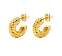 Pendientes de tachuelas gruesas pendientes redondos de aro