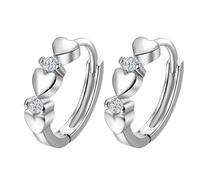 Pendientes de tierra, diseño moderno y encantador, con encanto y personalidad, hechos de materiales, juego de pendientes para múltiples orejas perforadas, talla única, Aleación de cinc, Sin piedra