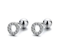 Pendientes de tornillo de estrellas para joyas para mujeres