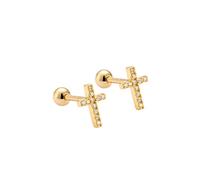 Pendientes de tornillo de palo para joyas para mujeres