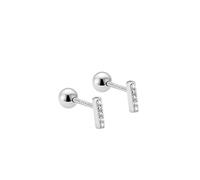 Pendientes de tornillo de palo para joyas para mujeres