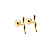 Pendientes de tornillo de palo para joyas para mujeres