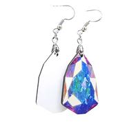 Pendientes de transferencia de calor de doble cara con forma especial de sublimación de tinte, consumibles, aretes de joyería, Tablero de fibra