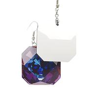 Pendientes de transferencia de calor de doble cara con forma especial de sublimación de tinte, consumibles, aretes de joyería, Tablero de fibra
