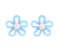 Pendientes de tuerca de moda con textura acrílica, accesorio para mujer, niña, mujer, joyería de moda