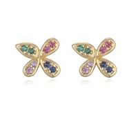 Pendientes de tuerca para mujer, joyería dulce y romántica de alta gama, muestra tu belleza, versátil, a la moda, exquisitos, adjustable, Acrílico