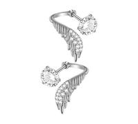 Pendientes delicados con alas de ángel, accesorios de, pendientes para fiestas y bodas, adecuados para ocasiones informales o formales, diseño de