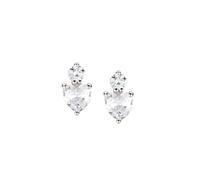 Pendientes DIAMANTE SOLITARIO CORAZÓN Amen Mujer