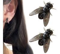 Pendientes Divertidos | Aretes de Resina Cómicos | Accesorio De Joyería Para Mujer Estilo Diario Festivo Día De Los Inocentes