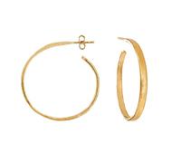 PENDIENTES DORADOS ESTERGOLD | Diseñados por laboratorio Joidart | Colección Estergold | Metal con baño de oro de 24 K