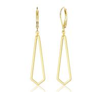 Pendientes Dorados Mujer Pendientes Dorados Largos Fiesta Grandes Hipoalergénicos Colgantes Largos Geométrico Ligeros, Regalos Originales Niña Earrings for Women Joyas de Mujer Brincos Mulher