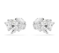 Pendientes ear cuff Mesmera, Talla marquisa, Blancos, Baño de rodio OS