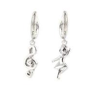 Pendientes Eres lo mas mujer Baile Aros Plata