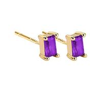 Pendientes exquisitos simples y frescos de circonio femenino de oreja, temperamento, luz de lujo, perno de oído para mujer, pendientes de aldaba, talla única, Cobre, Sin piedra preciosa