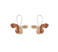 Pendientes florales elegantes para mujer Joyería de declaración de moda Pendientes ligeros para uso diario y ocasiones especiales