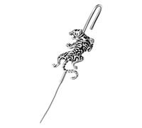 Pendientes funky para mujer, pendientes de moda para mujer, bonitos pendientes sobre orugas, pendientes de serpiente, pendientes de animales para mujer, elegantes, Se référer au descriptif, Acero