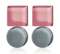 Pendientes geométricos para mujer • Bauhaus Design Ohrstecker en 16 colores • Sostenible joyas de cristal • hipoalergénico & handgemacht • 30 x 15 x 4 mm, 30mm, Vidrio, Sin piedra preciosa