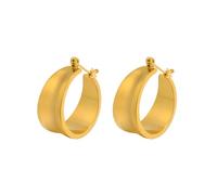 Pendientes geométricos personalizados de acero inoxidable para mujer europea y americana, Metal