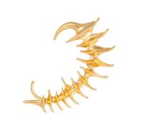 Pendientes góticos de ciempiés para cartílago, diseño único de columna vertebral, joyería de aleación para piercing cómodo de caracola, As show, Metal