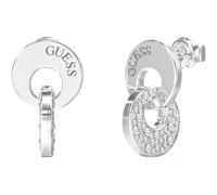 Guess Pendientes de acero Blooming Summer JUBE05221JWRHT-U Plata