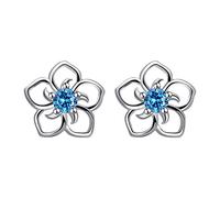 Pendientes huecos en forma de flor temperamento para mujer, paquetes de aretes, One Size, Metal