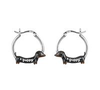 Pendientes Inspirados En Perro Salchicha De Construcción De Aleación Resistente Ideal Para Regalar En Ocasiones Joyería Para Las Orejas Para Amantes De Los Perros