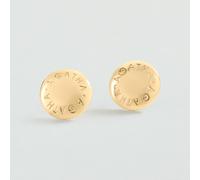 Pendientes Largos Palais Royal - Dorado - Talla Única - Aleación metal con baño de oro 750/1000 - Agatha Paris