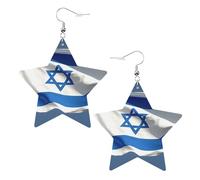 Pendientes Los Lobos De Mar En La Cabina En Forma De Estrella Diversión Pendientes Colgantes De Piel Lujo Aretes De Cuero Con Forma Para Vida Cotidiana Vacaciones Decoración