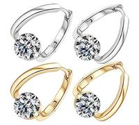 Pendientes Magnéticos | Pendientes De Magnetoterapia Linfática | Pendiente De Oreja Para Mujer Con Germanio | Pendientes De Pérdida De Peso Con Magnetoterapia | Regalo Para Novia