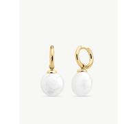 Pendientes Majorica Plata Dorada Perla 12mm Wild Pearls 18133.01.1.E00