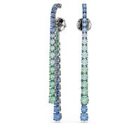 Pendientes Matrix, Degradado de tallas redondas, Multicolores, Baño de rutenio OS