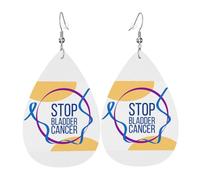 Pendientes May Is Bladder Cancer Awareness Month Pendientescolgantes Moda Aretes Colgantes Decoración Pendientesde Piel Sintética Para Varias Ocasiones De Fiesta Fiesta Amantes